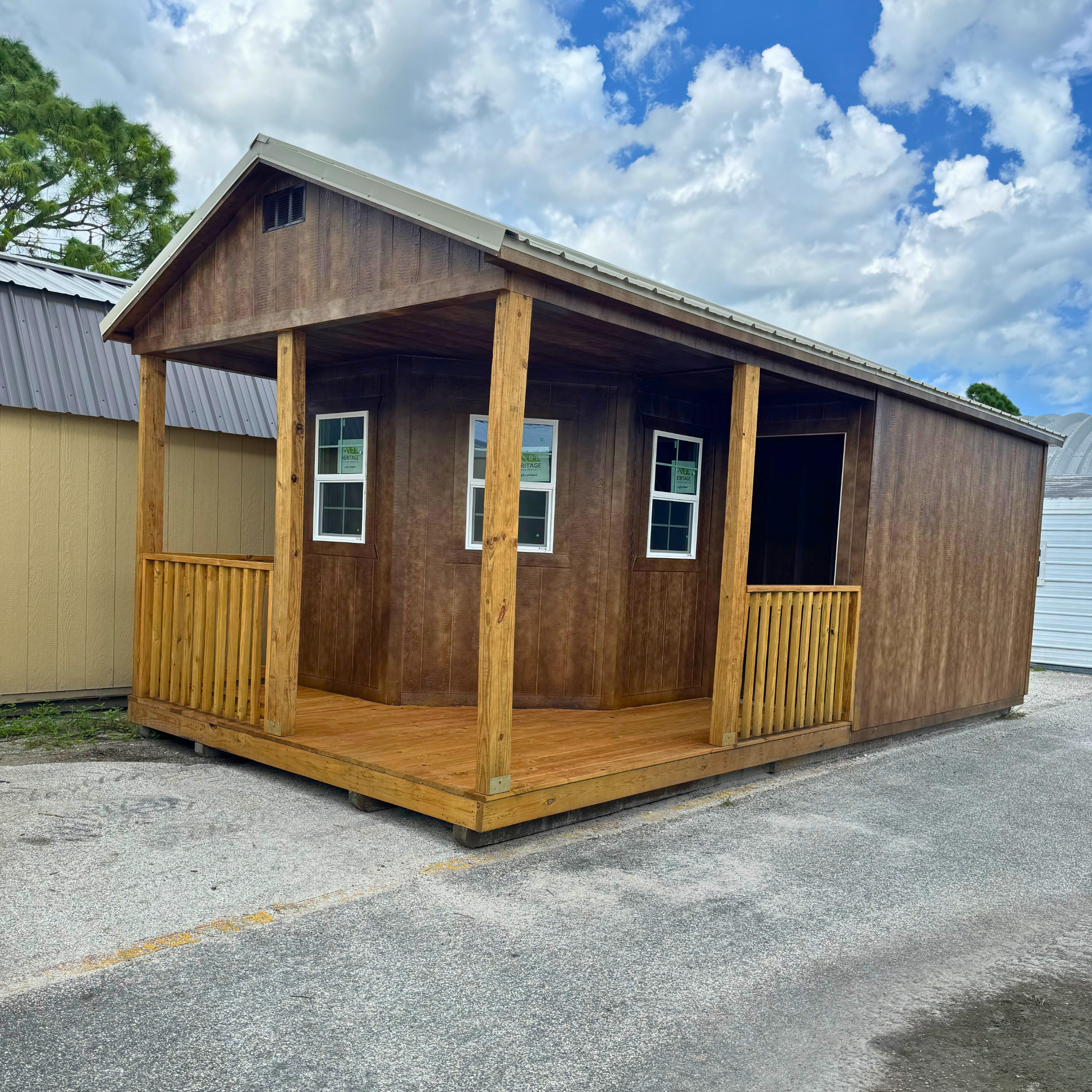 12x24 Deluxe Cabin